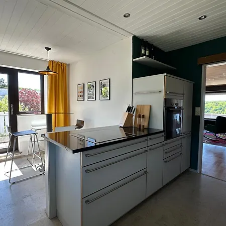 Panoramaapartment Mit Terrasse Appartement Fulde