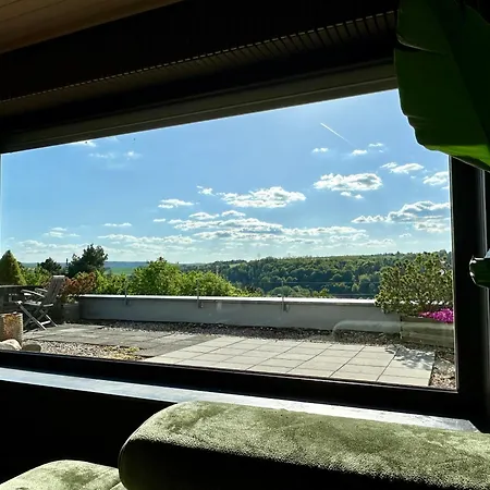 Panoramaapartment Mit Terrasse Fulde